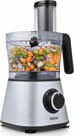 Tristar Küchenmaschine 600 W 1,5 L Silbern -Haushaltswaren Store 1530729d4703ba6186e6f817360807ad