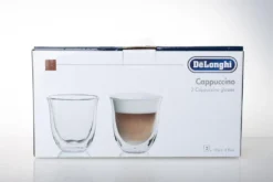 De'Longhi DeLonghi Cappuccino 2er Doppelwandiges Thermoglas -Haushaltswaren Store 16df8f44a6f893ae30f678087174b187
