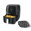 Heißluftfritteuse Fritteuse Fettarm Heißluft 1300W Touch Display Timer Schwarz -Haushaltswaren Store 16e3b19a728784ca76223cacda2b290e