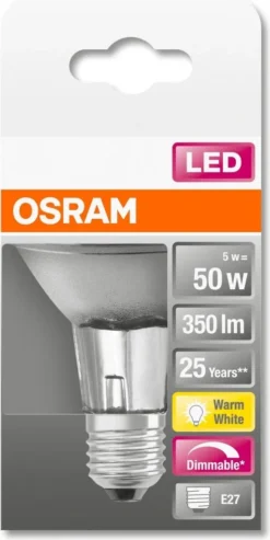 Osram LED Leuchtmittel PAR20 Glas Reflektor 5W = 50W E27 345lm FS Warmweiß 2700K 36° DIMMBAR -Haushaltswaren Store 17f5f17312c13da1c412bdc70224345d