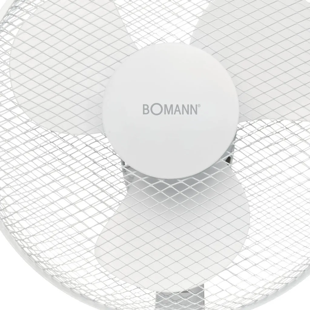 Bomann Tischventilator VL 1138 CB 30cm 40W Weiß 13 Bomann Tischventilator VL 1138 CB 30cm 40W Weiß – Bild 11