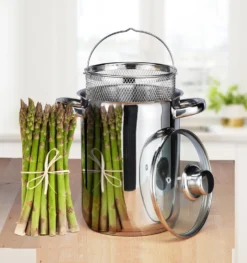 Haushalt International HHI-Spargeltopf - 4 Liter - 16 X 21 Cm -Haushaltswaren Store 1929ce33dc1ec8d838b2d0dd2e1fb4df