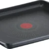 Tefal Robusto E2499844, Rechteckig, Allzweckpfanne, Schwarz, Titan, 250 °C, Aluminium-Guss -Haushaltswaren Store 1940c0a14e257aea045b59e8460da480