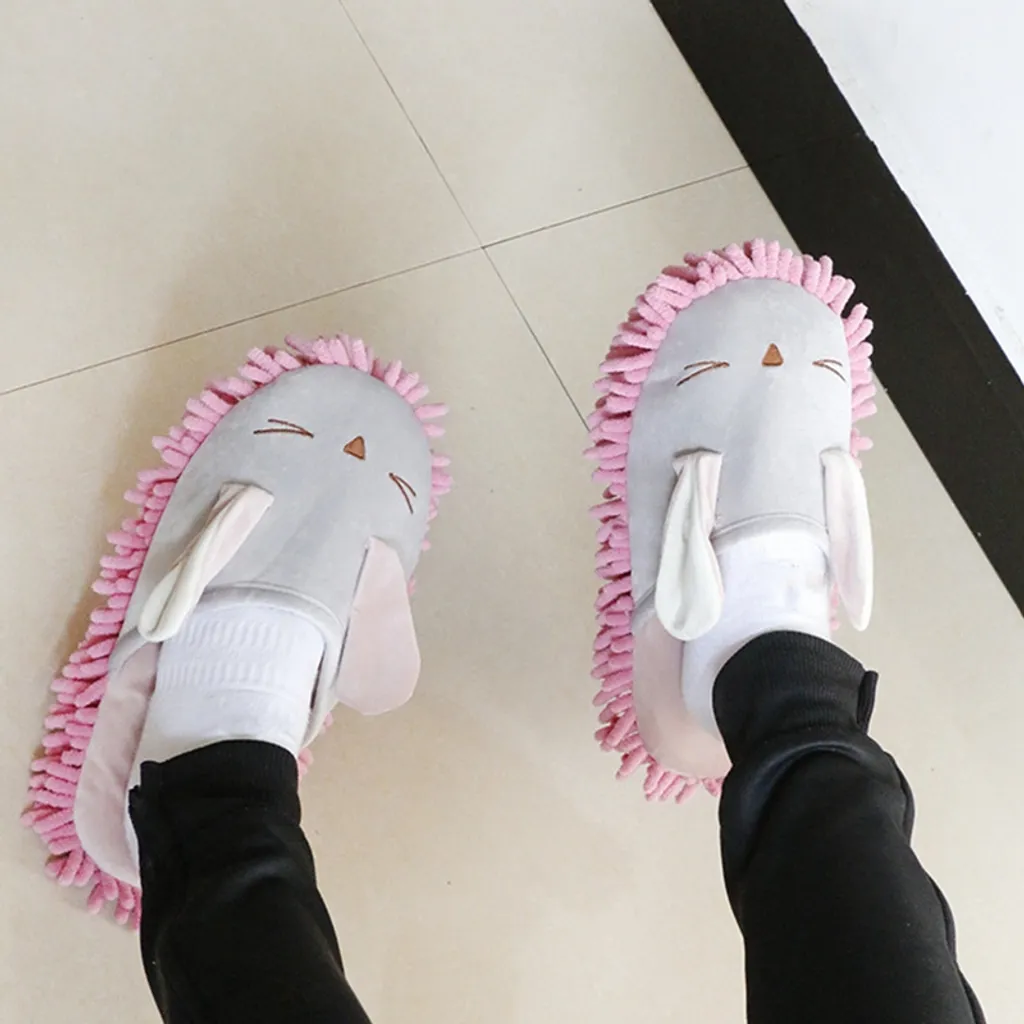 1 Paare Rosa Mop Schuhe Länge 26 Cm Staubwisch Pantoffeln Reinigung Boden Mikrofaser Bodenwischer Waschbarer Wischmops Hausschuhe Chenille Boden 4 1 Paare Rosa Mop Schuhe Länge 26 Cm Staubwisch Pantoffeln Reinigung Boden Mikrofaser Bodenwischer Waschbarer Wischmops Hausschuhe Chenille Boden – Bild 2