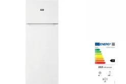 ZANUSSI Kühl-/Gefrierkombination 205L Freistehend Weiß 1434mm Höhe ZTAN24FW0