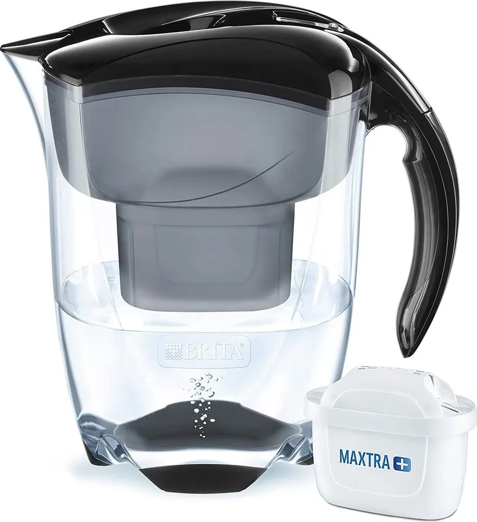Brita Elemaris XL 3,5 Liter Schwarz Tischwasserfilter 4 Brita Elemaris XL 3,5 Liter Schwarz Tischwasserfilter – Bild 2