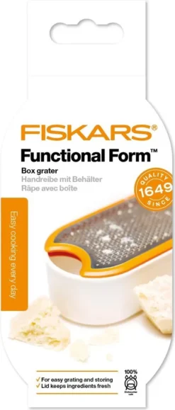 Fiskars FF Handreibe Mit Behälter, 1019530 -Haushaltswaren Store 1b13a2cf48a76f4614459a4779490fac