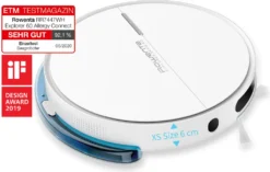 Rowenta RR7447 Xplorer S60 Allergy Connect Nass-Trocken-Saugroboter Weiß 65 DB -Haushaltswaren Store 1cfcce6c8d936a14af58172188ab7dee