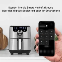 Princess Aerofryer Smart 1500 W 4,5 L Silbern 39 Princess Aerofryer Smart 1500 W 4,5 L Silbern -Haushaltswaren Store 1dc009070cc49c668c4cbca14741b820