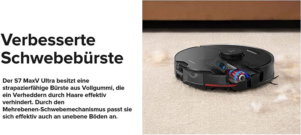 Roborock S7 MaxV Ultra Saugroboter Schwarz 20 Roborock S7 MaxV Ultra Saugroboter Schwarz – Bild 18