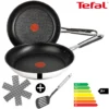 Tefal E76 Jamie Oliver Pfanne 28 Cm Induktion 3 TLG Set 4, NR 1, Bratpfanne Hoher Rand, Antihaft-beschichtet, Backofenofengeeignet, Spülmaschinenfest, Hohe GLEITFÄHIGKEIT,FÜR ALLE HERDARTEN -Haushaltswaren Store 1e525dd1e55beba9ad2d106c2d679be6