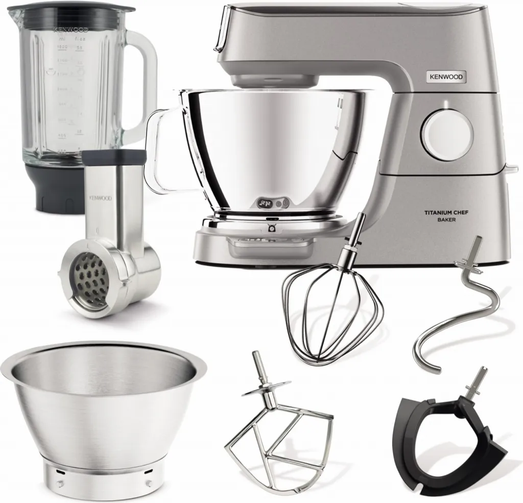 Kenwood KVC85.314.SI Titanium Chef Baker Küchenmaschine Knethaken Spritzschutz 14 Kenwood KVC85.314.SI Titanium Chef Baker Küchenmaschine Knethaken Spritzschutz – Bild 12