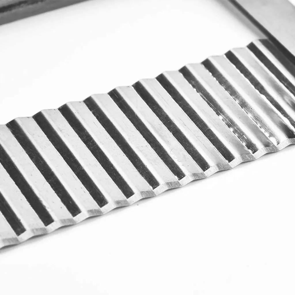 Kartoffelschneider , Pommes Wellenmesser , Küchengerät Schneidewerkzeug Für Gemüse, Kartoffeln, Zwiebeln 8 Kartoffelschneider , Pommes Wellenmesser , Küchengerät Schneidewerkzeug Für Gemüse, Kartoffeln, Zwiebeln – Bild 6