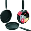 Ibili Indubasic Doble Tortilla 24 405924 Bratpfanne, 24 Cm Max. Durchmesser, Aluminium, Induktionsherd-geeignet, Antihaftbeschichtung -Haushaltswaren Store 1f4c341028c8ce648b7b9e1e1f9ab112