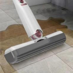 29.5CM Wasser Wischer Reinigung Mop Tragbarer Squeeze Mop Teleskopischer Mini-Wischmopp, Multifunktionaler Reinigungsmopp Badezimmer/Schreibtisch/Glasreinigung Wischmops -Haushaltswaren Store 1f9abf9c01f6ed9f900a81634af1acd9