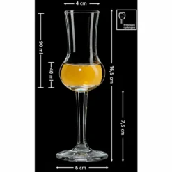 Ritzenhoff & Breker Grappaglas Mambo 4er Set, Schnapsgläser, Kristallglas, Klar, 90 Ml, 814248 -Haushaltswaren Store 1fc4954699991d4223034b2ed51969cc