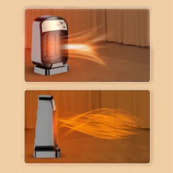 800 Watt Elektroheizgebläse Keramik Heizlüfter Elektroheizer 2 Heizstufen -Haushaltswaren Store 20315451642c19e013a37aa10714f508