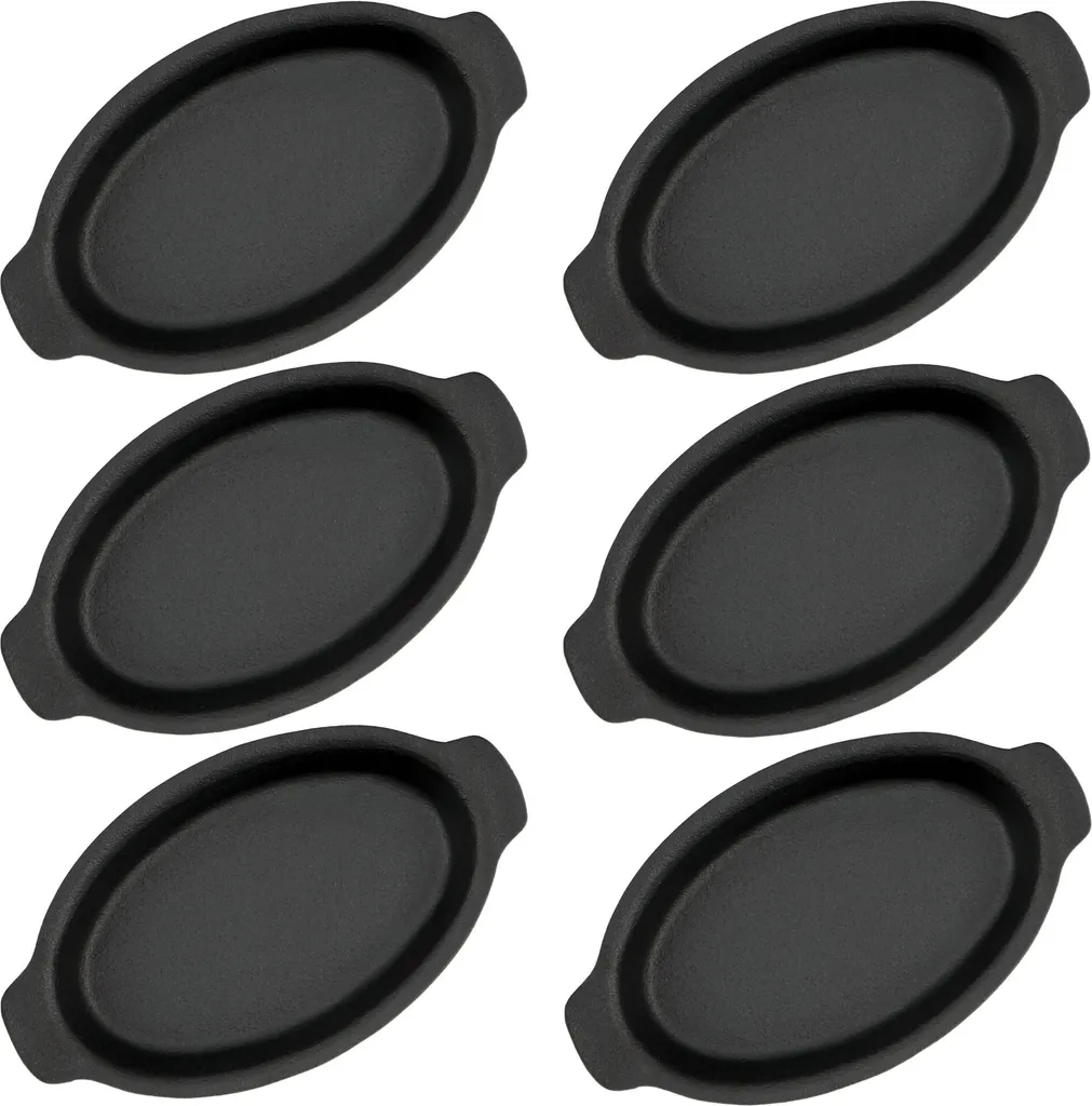 BBQ-Toro Servierpfännchen (6-er Set) | Gusseisen Grillpfannen 5 BBQ-Toro Servierpfännchen (6-er Set) | Gusseisen Grillpfannen – Bild 3