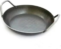 Turk 65930 Servierpfanne Aus Schmiedeeisen, 28 Cm, 2 Griffe, Grau (1 Stück) 17 Turk 65930 Servierpfanne Aus Schmiedeeisen, 28 Cm, 2 Griffe, Grau (1 Stück) -Haushaltswaren Store 218294d571687958eb04cbfc9ef86bd8