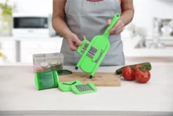 Genius Nicer Dicer Speed Light | Handhobel | Set 16-tlg. -Haushaltswaren Store 2199191d5da89f995322ec899eb345a5