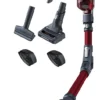 Rowenta RH9678 X-Force Flex 8.60 Akku-Staubsauger | Stab-und Handstaubsauger In Einem | LED-Düse | Flex-Gelenk | Animal-Kit | Easy-Wash-Filter | Inkl. Mini Turbodüse, Etc. | Rot/Grau