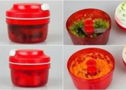 Zerkleinerer Gemüseschneider Universal Obst Fleisch Zwiebelschneider Zwiebeln Manuelle Gemüseschneider Rot -Haushaltswaren Store 22ab392378ba7b6e341504d60671c5d8