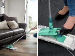 Leifheit Bodenwischer Classic XL Microfibre Telescope -Haushaltswaren Store 240a5cc4a1125e9833b95ae5f808b5ed