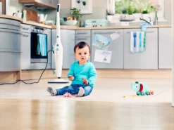 Leifheit Dampfreiniger CleanTenso Inkl. 2er Set Ersatz-Wischbezüge -Haushaltswaren Store 24941f7e51348d5d42cece740e15880f