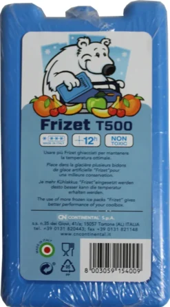 10 X Frizet Kühl Element Kühlakkus Blau Für Kühltasche Und Kühlbox Je 500 Ml