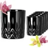 Schwarze Trinkgläser Mit Diamant Muster Aus Glas 250ml (max. 300ml) Gläser Whiskeygläser -Haushaltswaren Store 261005aca346b5b1300c0a5e5e4cee75