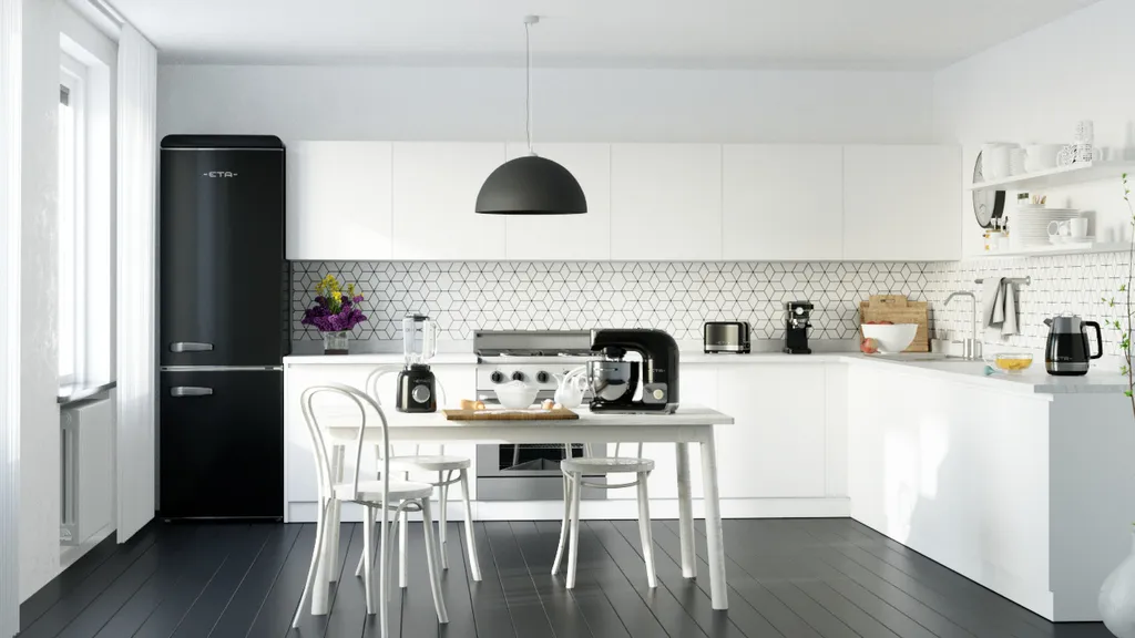 ETA Siebträgermaschine STORIO ETA618190020 Retro Schwarz, 1350W, Max.20 Bar, Thermoblock 11 ETA Siebträgermaschine STORIO ETA618190020 Retro Schwarz, 1350W, Max.20 Bar, Thermoblock – Bild 9