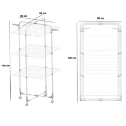 Grafner Turmwäscheständer Turmtrockner TS11014 -Haushaltswaren Store 26a5553f4efd8436c5c2a50cecce5e37
