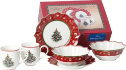 Villeroy & Boch Frühstücksset Toy's Delight Rot,weiß 8 Villeroy & Boch Frühstücksset Toy's Delight Rot,weiß -Haushaltswaren Store 26eb5132b4d3c90e63be0a278f6f1a78