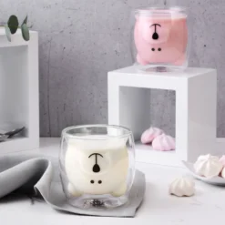 GRÄWE Doppelwandige-Thermogläser, 250ml, 2er Set, Motiv Bär 7 GRÄWE Doppelwandige-Thermogläser, 250ml, 2er Set, Motiv Bär -Haushaltswaren Store 2707c492bd2a8bcba6047a5d4b864363