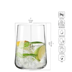 KROSNO Infinity Gläser Für Wasser, Getränke Und Säfte, 6er-Set, 490 Ml -Haushaltswaren Store 272b1e400c0c140c65f869e6a3561cf9