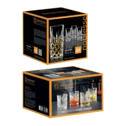 Nachtmann Nobelesse Gläser 4 Longdrinkgläser 4 Whiskygläser -Haushaltswaren Store 27353e47d486a13ececc67694bc5e5c1