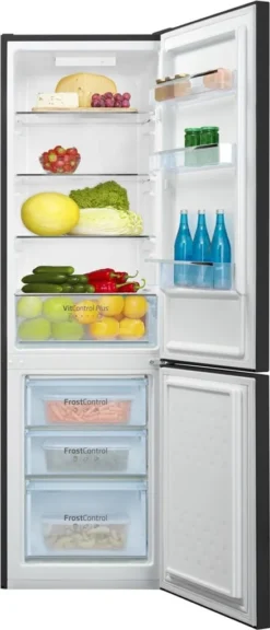 Amica - KGCL 387 150 S - Kühl-Gefrierkombination - Schwarze Edelstahloptik 15 Amica - KGCL 387 150 S - Kühl-Gefrierkombination - Schwarze Edelstahloptik -Haushaltswaren Store 275adbaacfd3599458ea8675922c91ec