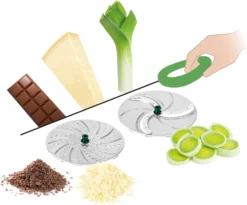 Genius Nicer Dicer Pegasus Gemüsezerkleinerer 10-tlg | Handzugdeckel | Geringer Kraftaufwand | Gemüseschneider Für Schnelles & Sicheres Arbeiten | Fein Reiben + Grob Schneiden -Haushaltswaren Store 283873942009801f3b8234ae7d7123f9