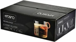 KROSNO Mixology Cidergläser, 6er-Set, 350 Ml -Haushaltswaren Store 28ccc643a5268e2c9dbbf0da9eb2c672