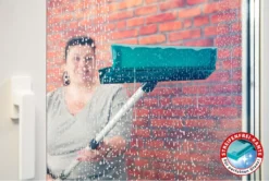 Genius Fensterwischer-Set 6-tlg - Fensterputzer + Universalstange, Wanne & Mikrofaserbezug | Glänzende Und Streifenfreie Sauberkeit; A15010 -Haushaltswaren Store 2945ef1a82dcd73784723b4888b358dc