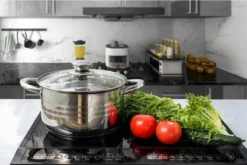 Maison & Kitchen - Kochtopfset - Pfannenset 13-teilig - Edelstahl - Kochgeschirr Set Mit Glasdeckel - Induktionsgeeignet - Stielpfanne / Bratpfanne - PFAS-frei -Haushaltswaren Store 29ba93bb892e3b97c25de36690fd523b