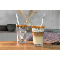 LEONARDO 043478, Gold, Transparent, Glas, Rund, 2 Stück(e), Klar, 410 Ml 7 LEONARDO 043478, Gold, Transparent, Glas, Rund, 2 Stück(e), Klar, 410 Ml -Haushaltswaren Store 29cc8f5dd6eb1ef9e30bd40481fe55cf