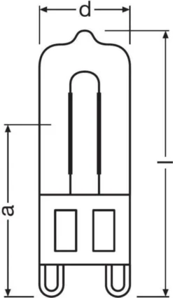 Osram Halogen Stiftsockellampe Halopin Superstar G9 33W 2er-Pack Warmweiß -Haushaltswaren Store 2aaccf026661cdf8b002df509a8c55cb