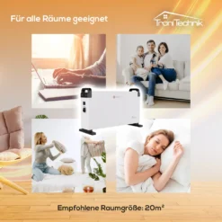 Tronitechnik KH-101 Heizgerät Konvektor Radiator Heizung Stufenlose Thermosteuerung (750W / 1.250W / 2.000W) -Haushaltswaren Store 2ad5d275c584704c56109c6712e62df9