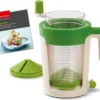 Betty Bossi Maxi Spiralizer – Gemüse Spiralschneider Zum Schneiden Von Gemüse Und Früchten – Komfortabler Gemüse Twister – High-End-Version Der Spiralschneider 2 Betty Bossi Maxi Spiralizer – Gemüse Spiralschneider Zum Schneiden Von Gemüse Und Früchten – Komfortabler Gemüse Twister – High-End-Version Der Spiralschneider -Haushaltswaren Store 2cdedbb4e67452e1600a2c476b6793de