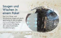 Yeedi Vac 2 Pro Staubsauger Saugroboter Wischfunktion 3000Pa 5200mAh 240min Kehrroboter -Haushaltswaren Store 2ce920d41f7c5ddb2135568c5341c5f8