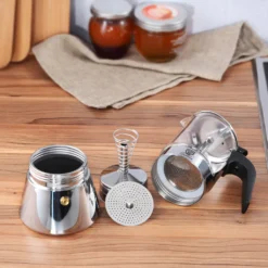 GRÄWE Espressokocher Mit Glaskanne, 9 Tassen -Haushaltswaren Store 2d2136446cb7cbc5792809832ee1fbb0