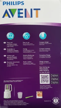 PHILIPS AVENT AVENT 2-in-1 Babynahrungszubereiter 41 PHILIPS AVENT AVENT 2-in-1 Babynahrungszubereiter -Haushaltswaren Store 2d4dec458e9c3398fbcd970c292ede74