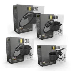 N8WERK Aluguss-Topf-Set In Der Midnight Edition | 8-teilig 13 N8WERK Aluguss-Topf-Set In Der Midnight Edition | 8-teilig -Haushaltswaren Store 2da17a262b217458cb692a487f518436
