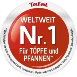 Tefal Trattoria Topf Mit Gussdeckel, 24cm, 4,57l, Aluguss -Haushaltswaren Store 2df3e43037e293623b5c2939568348fc